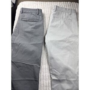 Bird Dogs 2 Set Bundle Pants Men 32x34 Gray & Ivory Tapered Boomstick